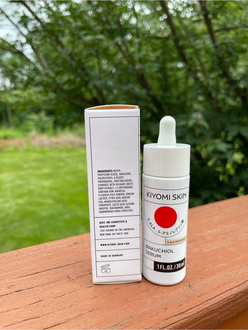 KIYOMI SKIN FUJI BAKUCHIOL SERUM 5-ALA SKIN ENERGY